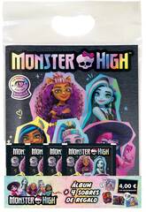 Monster High Starter Pack Album mit 4 Panini-Umschlgen