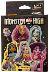 Ecoblister Monster High avec 10 enveloppes Panini