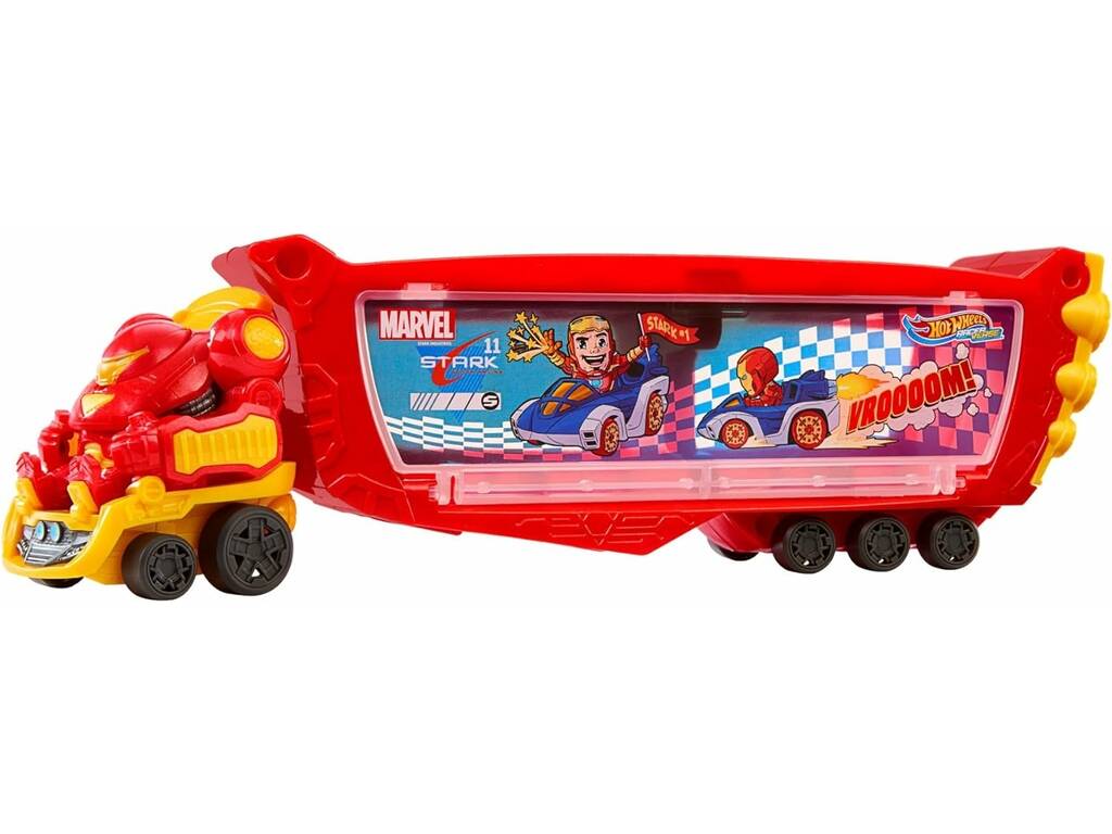 Hot Wheels RacerVerse camion Trailer Hulkbuster Mattel HRY02