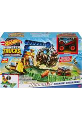 Hot Wheels Monster Trucks Arena Smashers Reto De Rhinomite Mattel HTP18