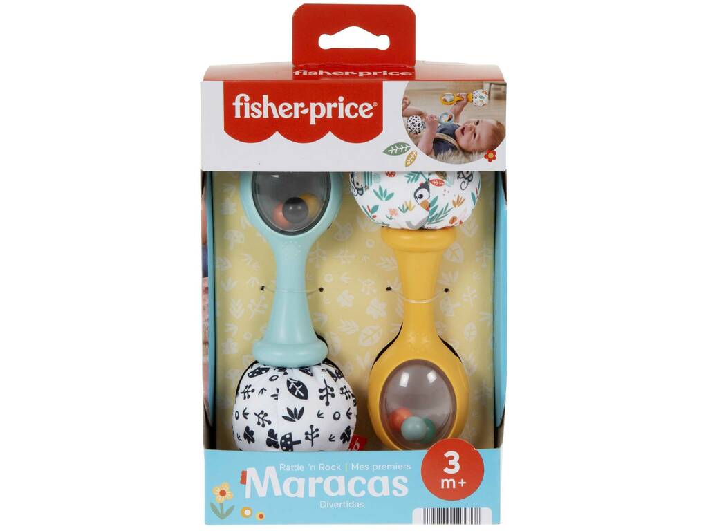 Fisher Price Maracas Divertidas Mattel HMF34