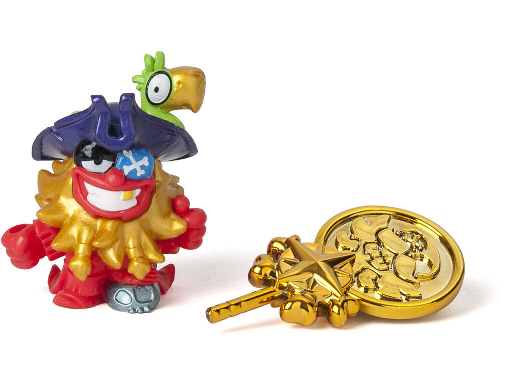 Piratix Golden Treasure Series Pacote com Figura e Acessório Surpresa Magic Box PPX1D424IN00