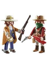 Playmobil Duopack Bandit et Shrif 71508