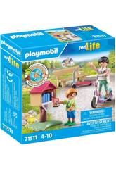 Playmobil My Life Intercâmbio de Livros 71511