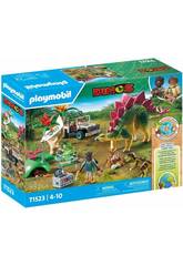 Playmobil Dinos Campamento di ricerca con dinosauri 71523