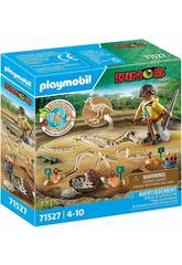 Playmobil Dino Archäologische Ausgrabung mit Dinosaurierskelett 71527