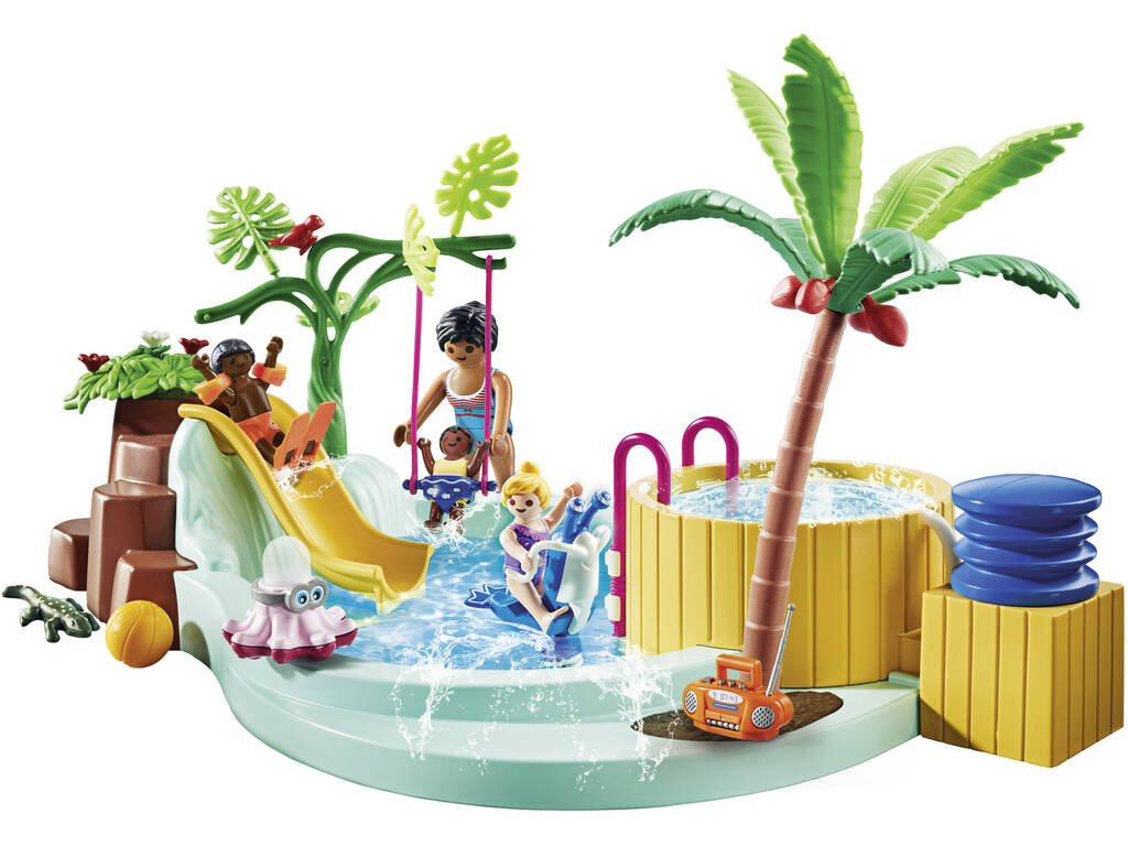 Playmobil My Life Piscine pour enfants avec jacuzzi 71529