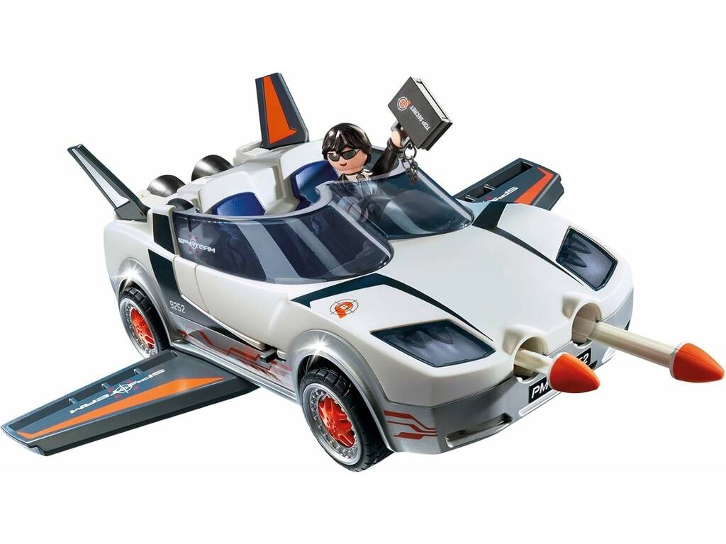 Playmobil Top Agents Geheimagent und Racer 71587