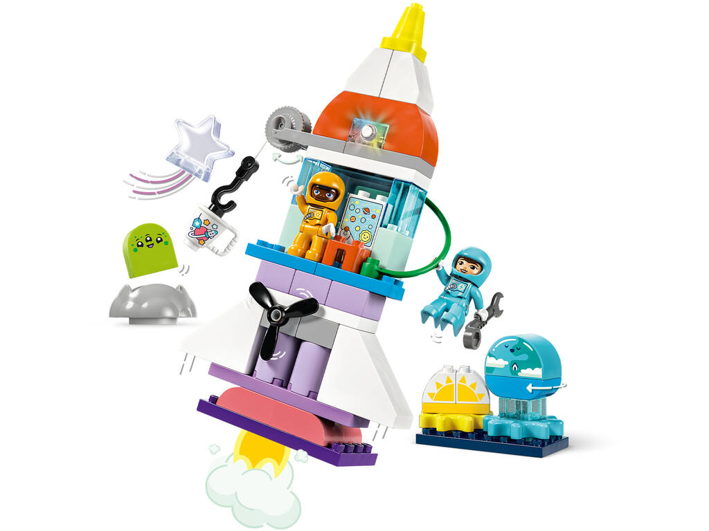 Lego Duplo Space Aventura em Lançador Espacial 3 em 1 10422