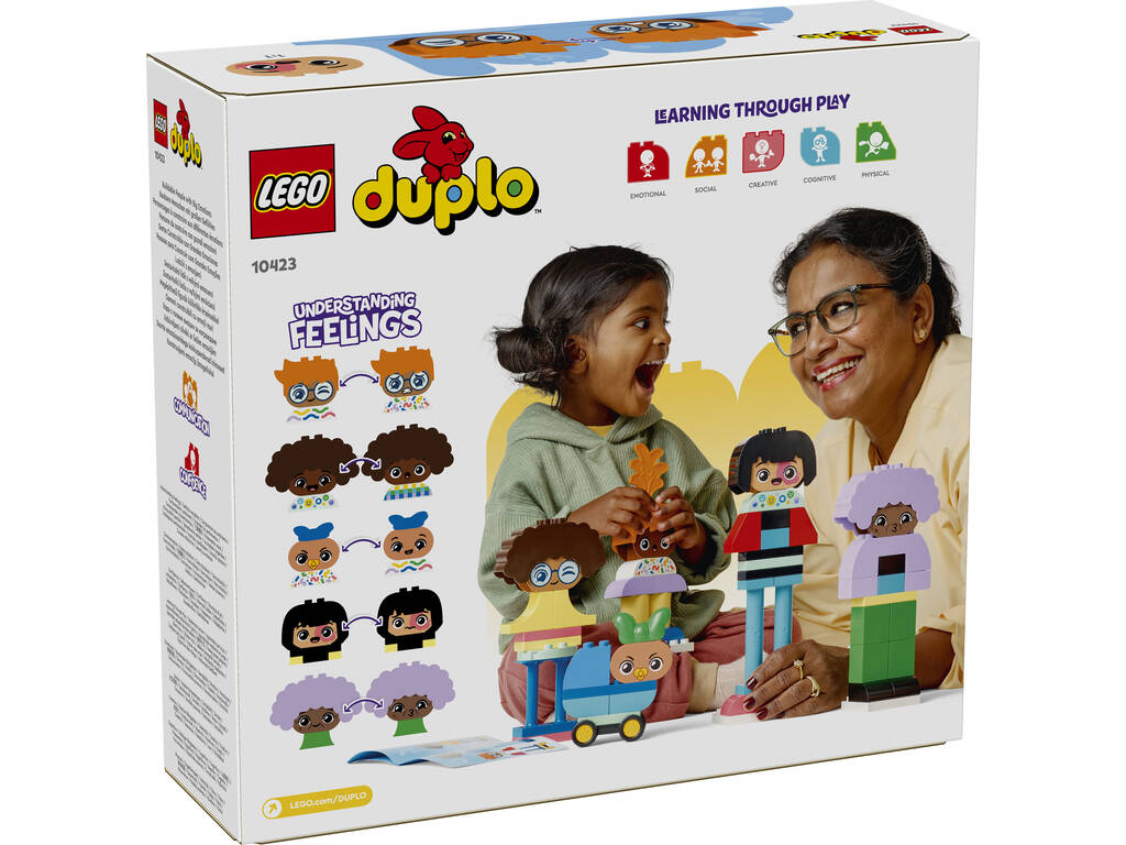 Lego Duplo Personnages à construire avec de grandes émotions 10423