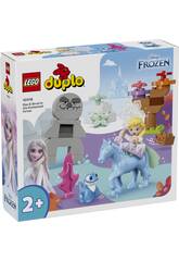 Lego Duplo Disney Frozen Elsa e Bruni na Floresta Encantada 10418