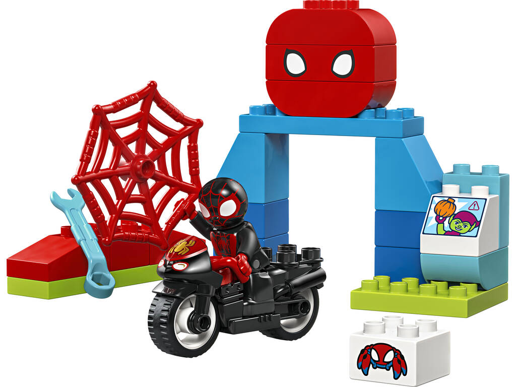 Lego Duplo Spidey And His Amazing Friends Spin Motorbike Adventure 10424