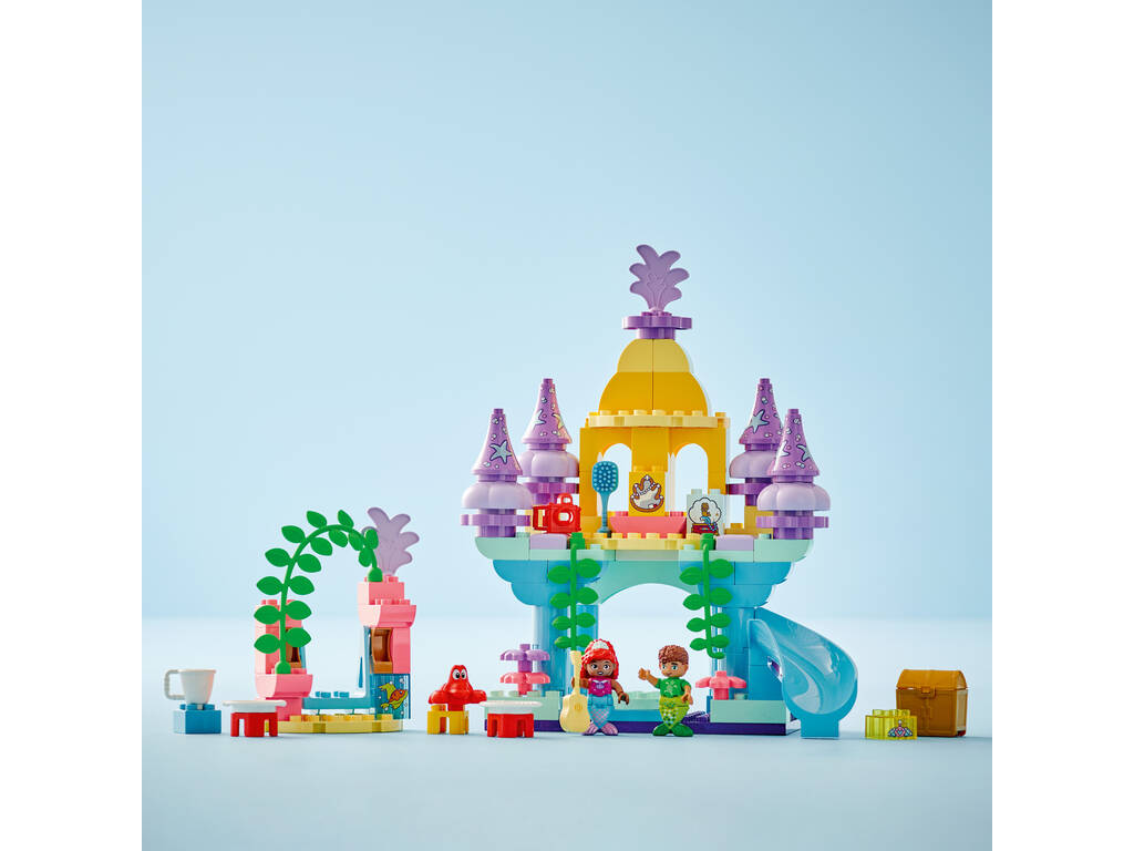 Lego Duplo Ariel Disney Junior Palacio Submarino Mágico de Ariel 10435