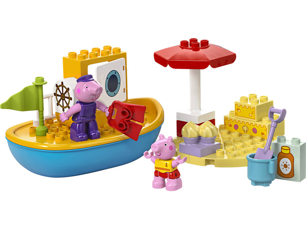 Lego Duplo Excursión en Barco de Peppa Pig 10432