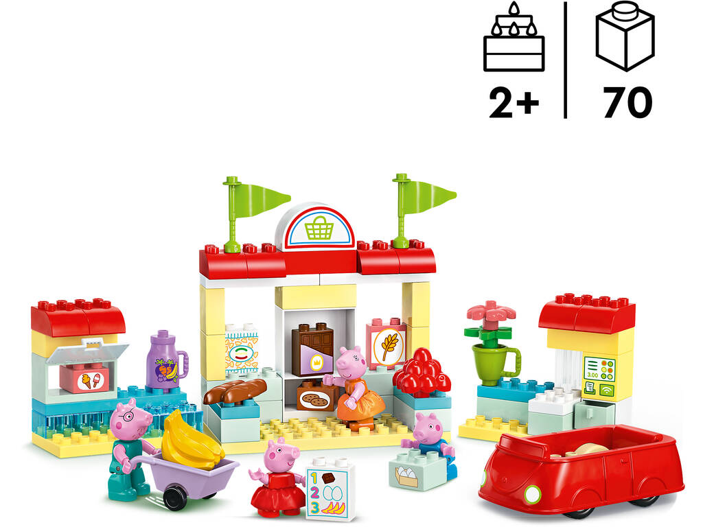 Lego Duplo Supermarché Peppa Pig 10434