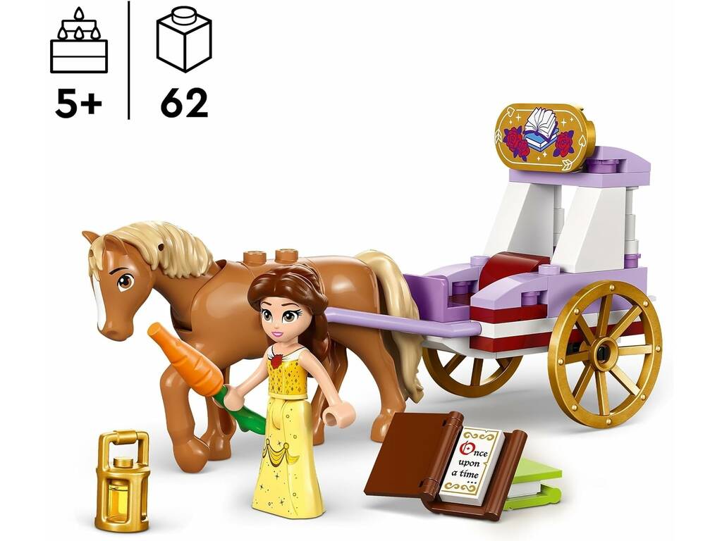 Lego Disney Princess Carruagem de Contos da Bela 43233