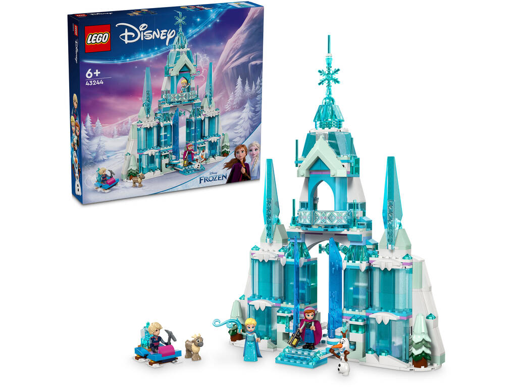 Lego Disney Frozen Palacio de Hielo de Elsa 43244