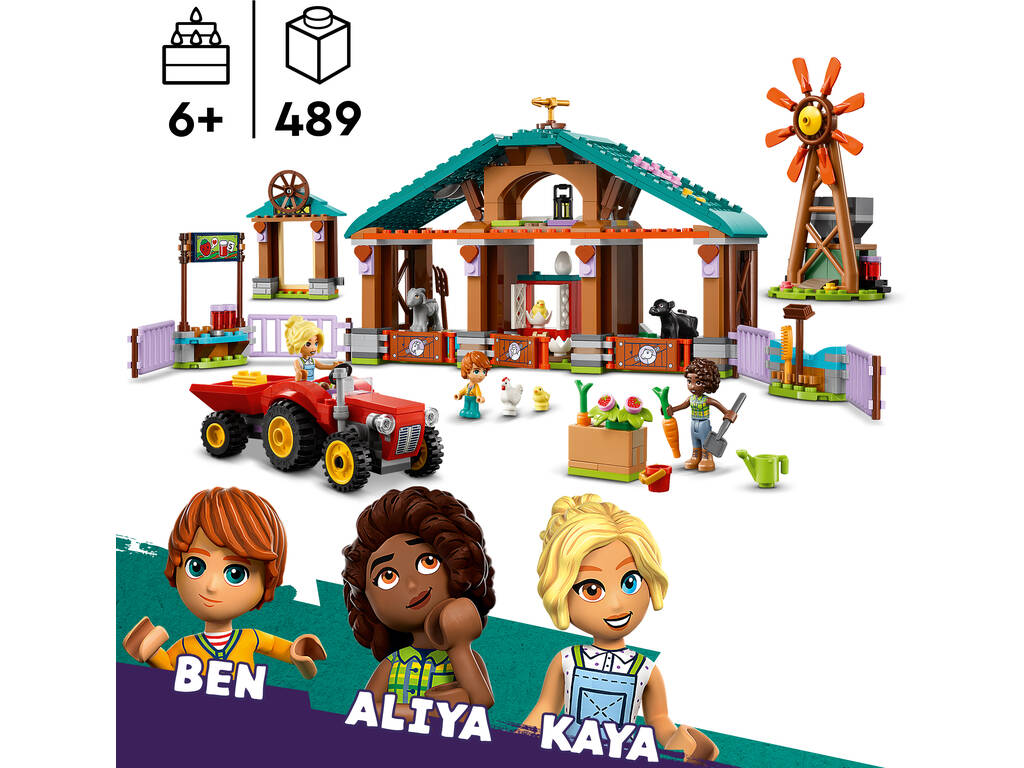 Lego Friends Albergue de Animales de Granja 42617