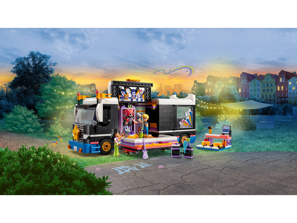 Lego Friends Autocarro de Grande Digressão Musical 42619