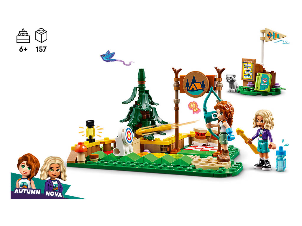 Lego Friends Abenteuercamp Bogenschießen-Bereich 42622