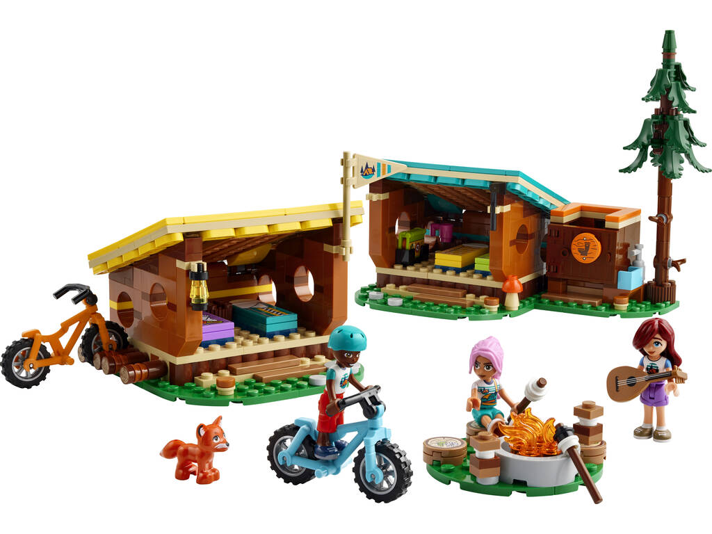 Camp d'aventure Lego Friends : Cabines confortables 42624