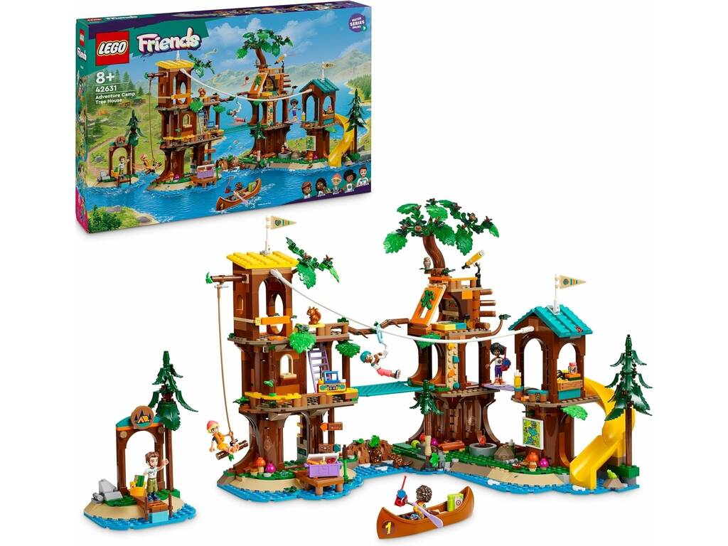 Lego Friends Campamento de Aventura: Casa del Árbol 42631