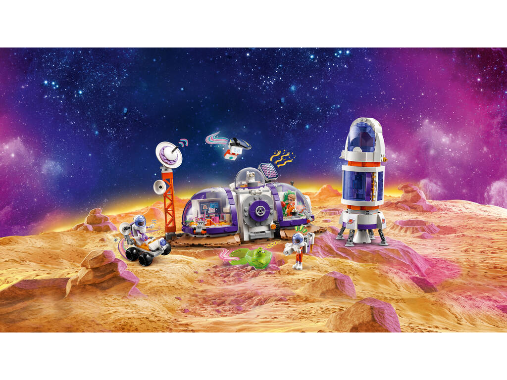 Base spatiale et fusée Lego Friends Space Mars 42605