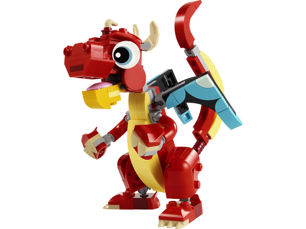 Lego Creator 3 em 1 Dragão Vermelho 31145