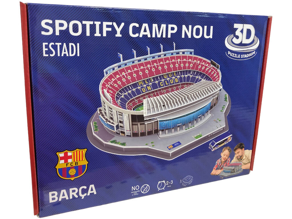 Puzzle Estádio 3D Estádio Spotify Camp Nou Eleven Force EF16423