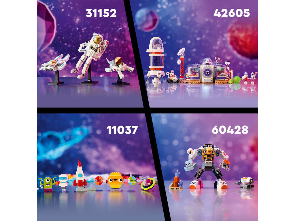 Lego Creator 3 em 1 Astronauta Espacial 31152