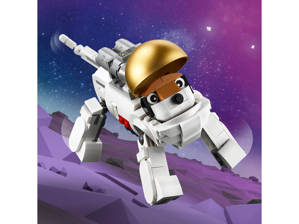 Lego Creator 3 em 1 Astronauta Espacial 31152