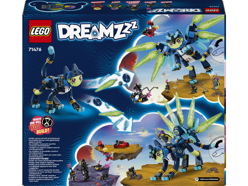 Lego Dreamzzz Zoey e Zian O Gato Coruja 71476