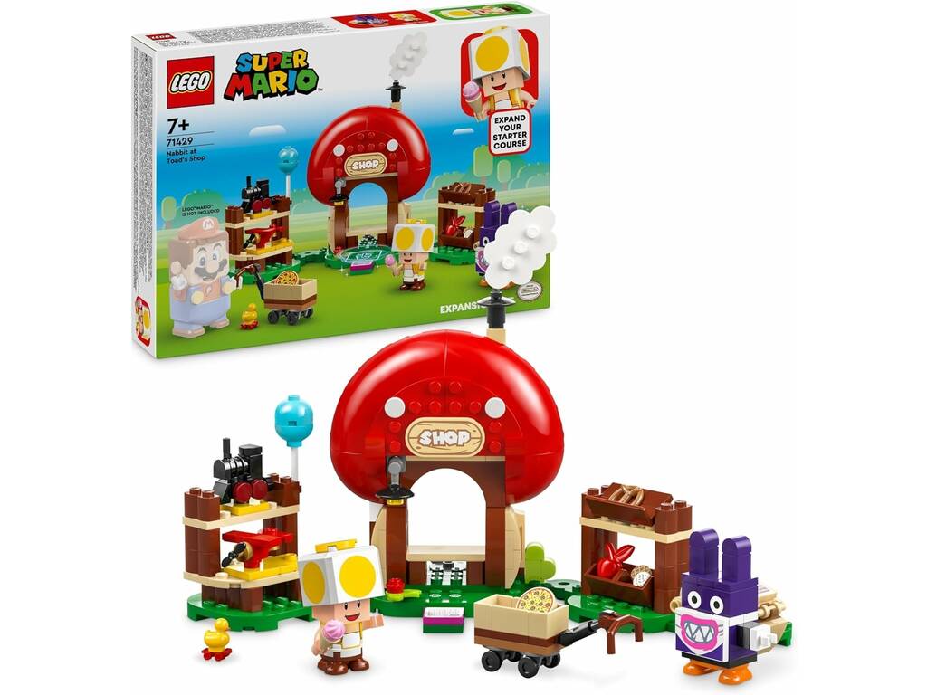 Lego Super Mario Caco Gazapo Erweiterungsset in Toad's Shop 71429