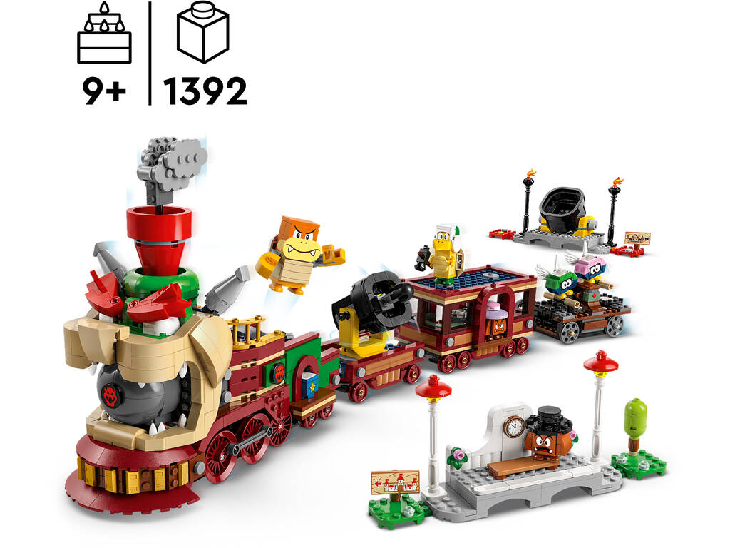 Lego Super Mario El Tren Expreso Bowser 71437