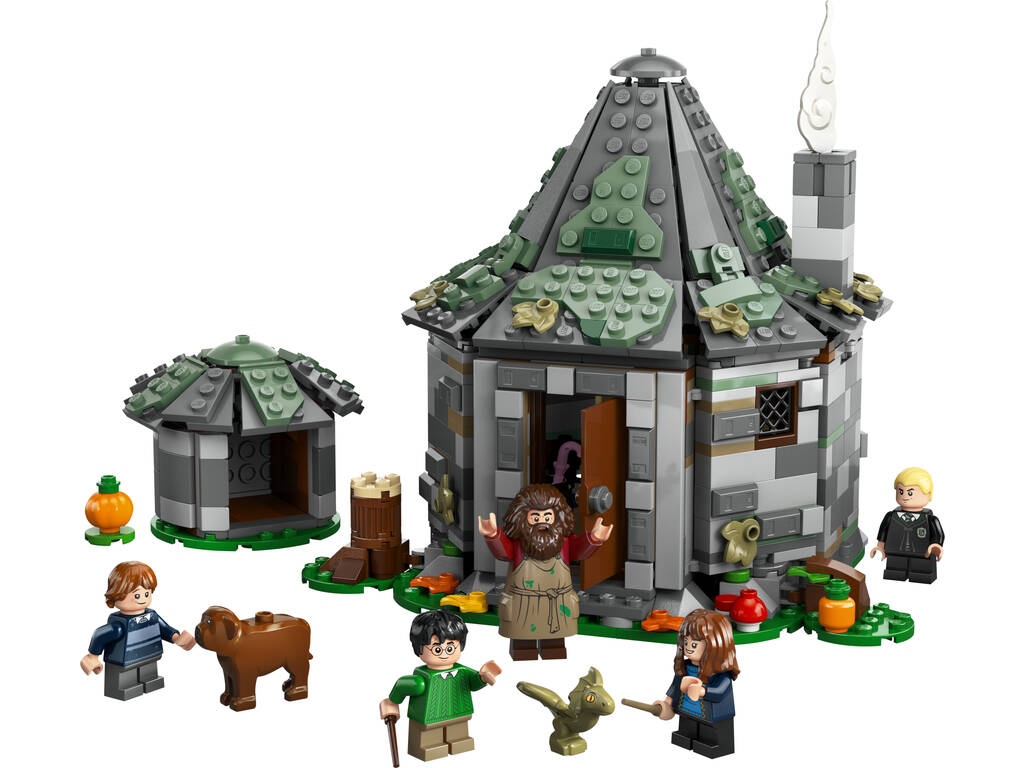 Lego Harry Potter Cabana do Hagrid Uma visita Inesperada 76428