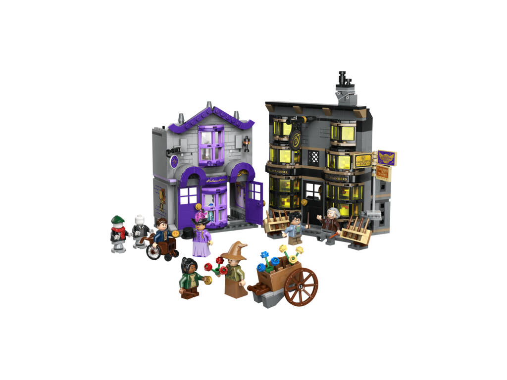 Lego Harry Potter Ollivanders y Túnicas de Madame Malkin 76439