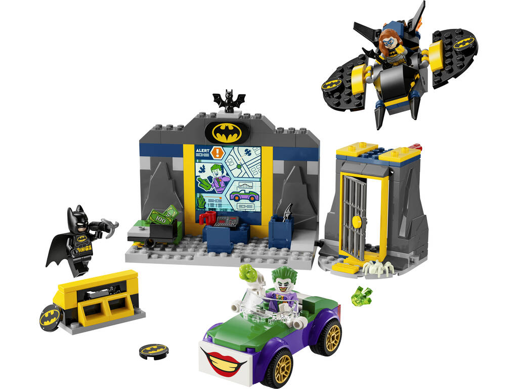 Lego Batman Batcaverna com Batman, Batgirl e The Joker 76272