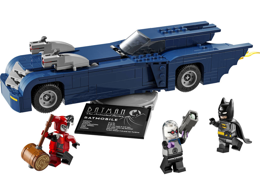 Lego Batman DC Batman avec Batmobile vs Harley Quinn et Mr. Freeze