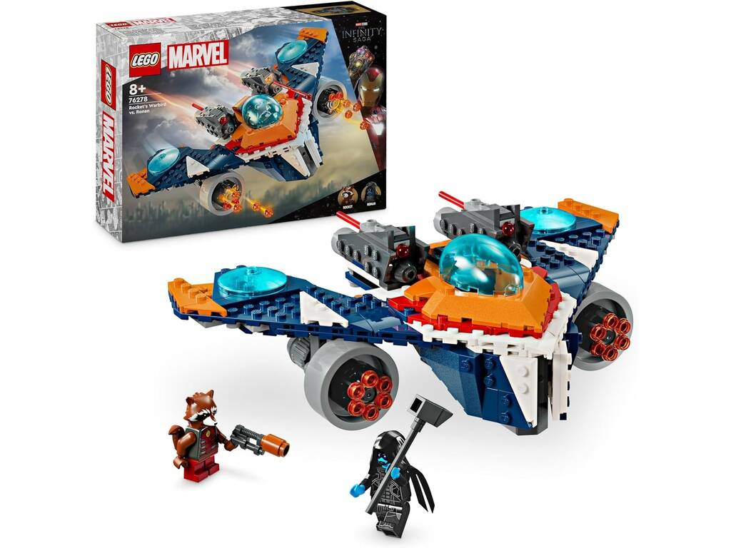 Lego Marvel The Infinity Saga Rocket vs. Ronans Warbird 76278