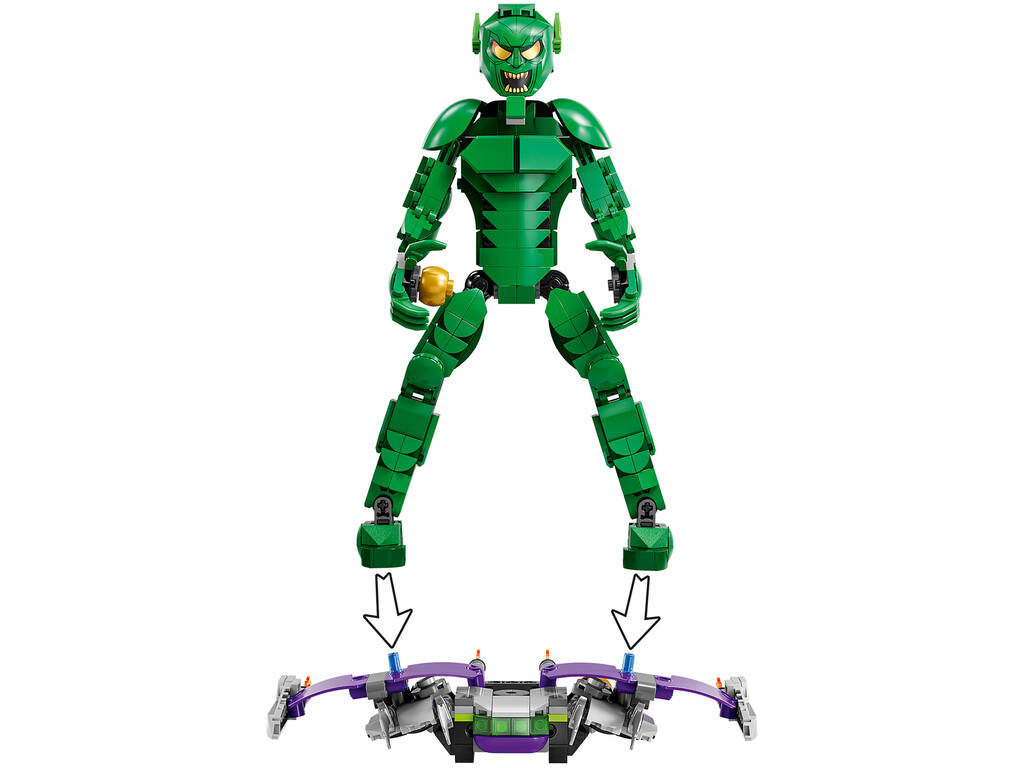 Lego Marvel Spider-Man No Way Home Figura da costruire: Green Goblin