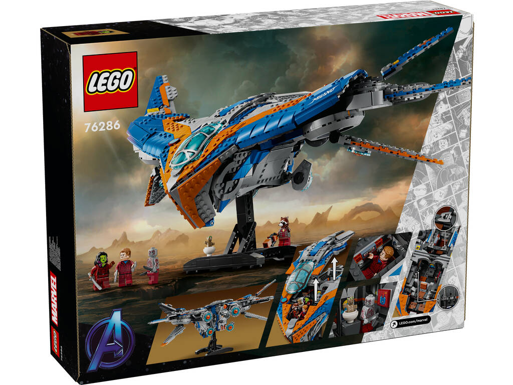 Lego Marvel Guardianes de la Galaxia: La Milano 76286