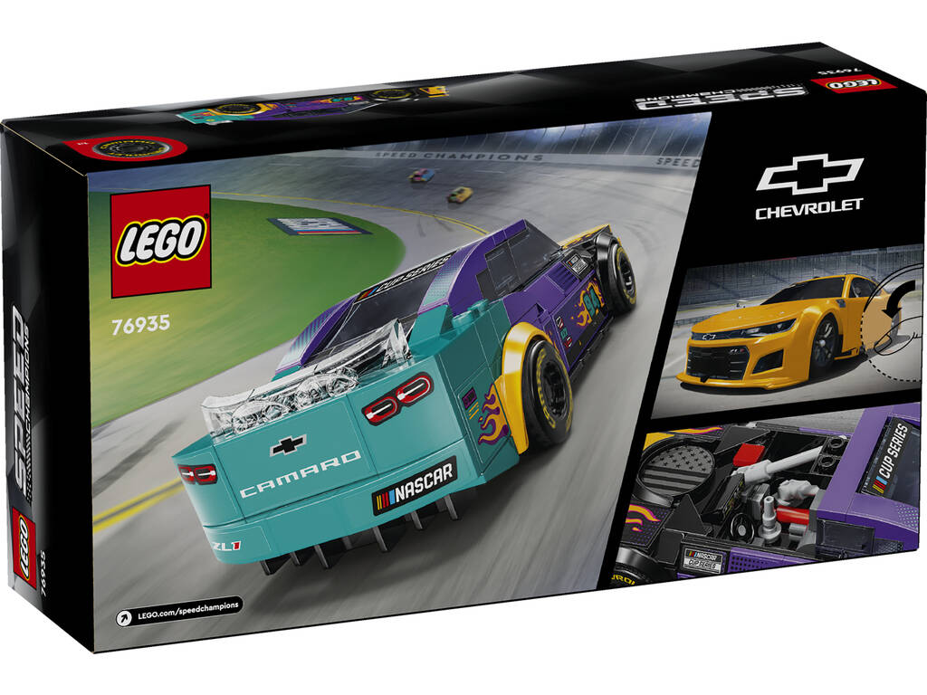 Lego Speed Champions Nascar Next Gen Chevrolet Camaro ZL1 76935