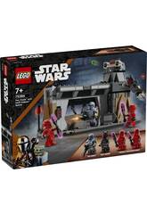 Lego Star Wars Bataille entre Peace Vizsla et Moff Gideon 75386
