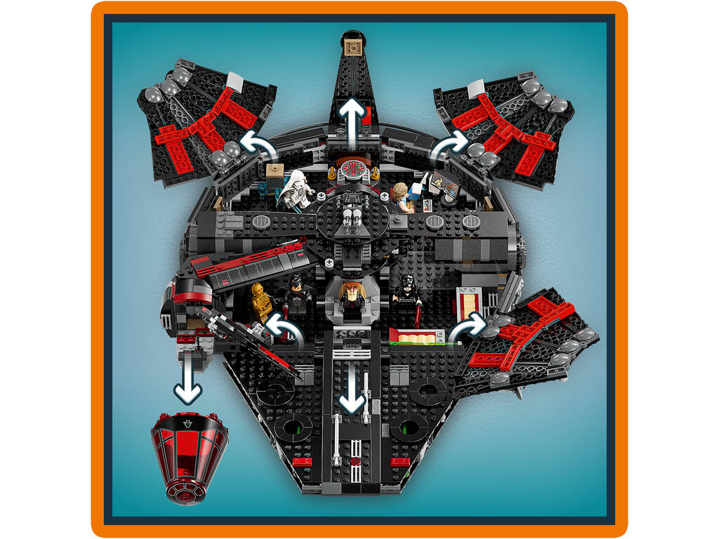 Lego Star Wars Rebuild The Galaxy Halcón Oscuro 75389