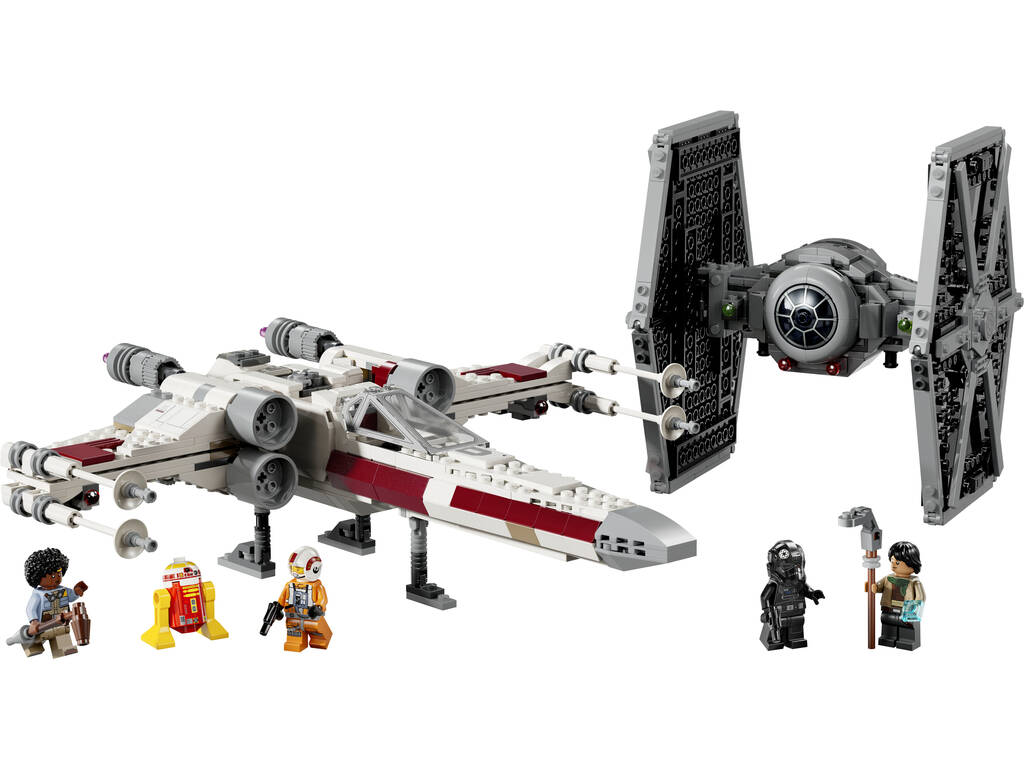 Lego Star Wars Caza Tie y Ala-X Fusionados 75393