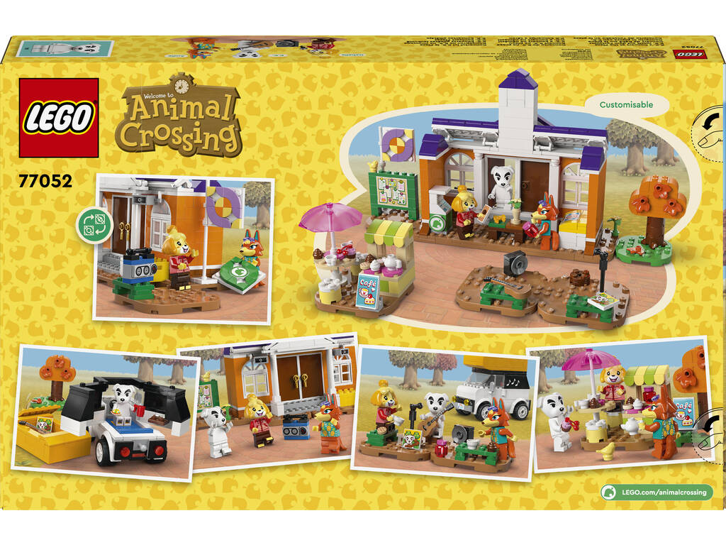 Lego Animal Crossing Concierto de Totakeke en la Plaza 77052