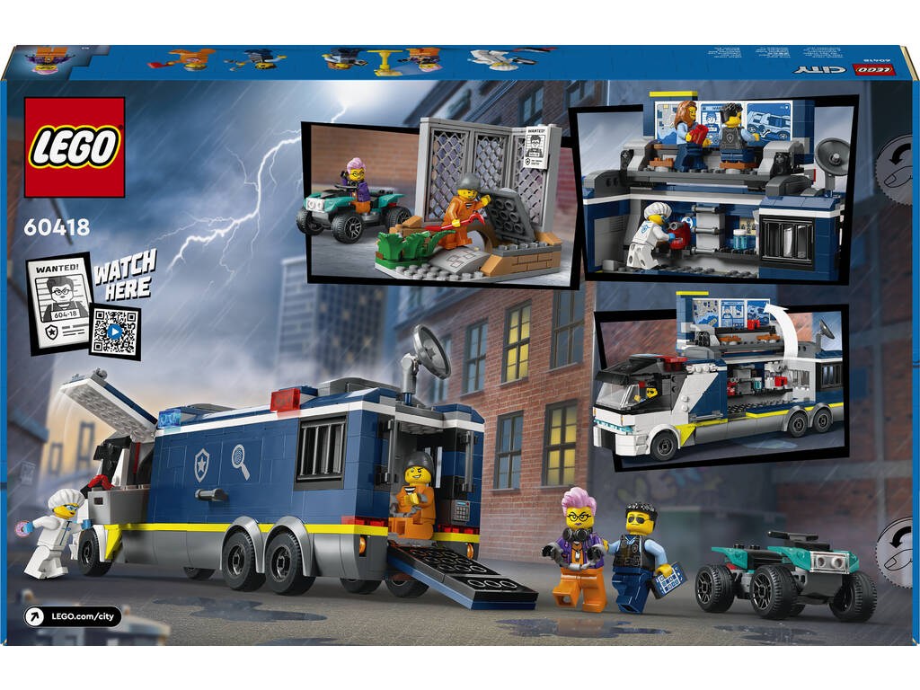 Laboratoire mobile de la police de Lego City 60418