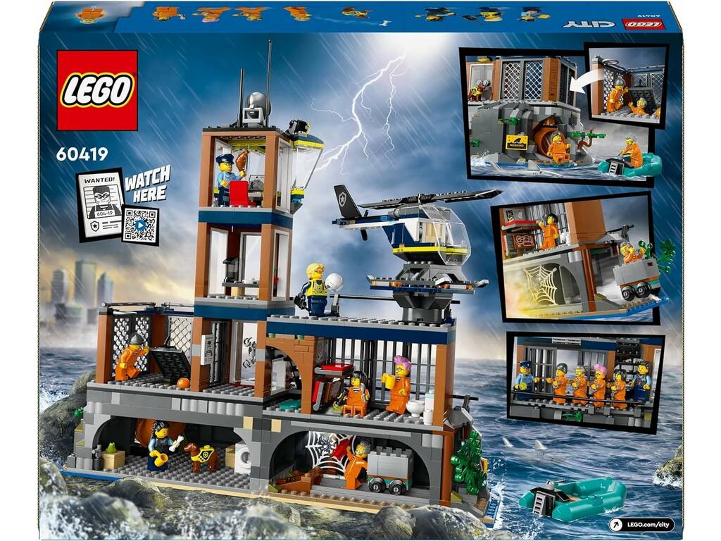 Lego City Isla Prisión de la Policía 60419