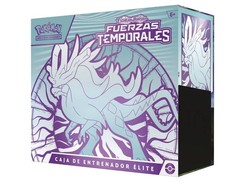 Pokémon TCG Escarlate e Púrpura Forças Temporárias Caixa de Treinador Elite Bandai PC50482