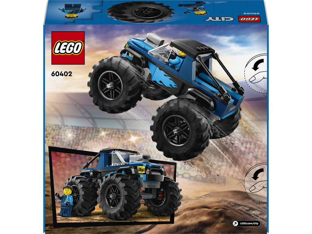 Lego City Monster Truck Azul 60402